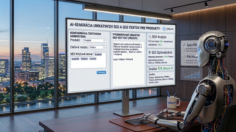 OnSoft - AI generovanie unikátnych SEO a GEO textov pre produkty
