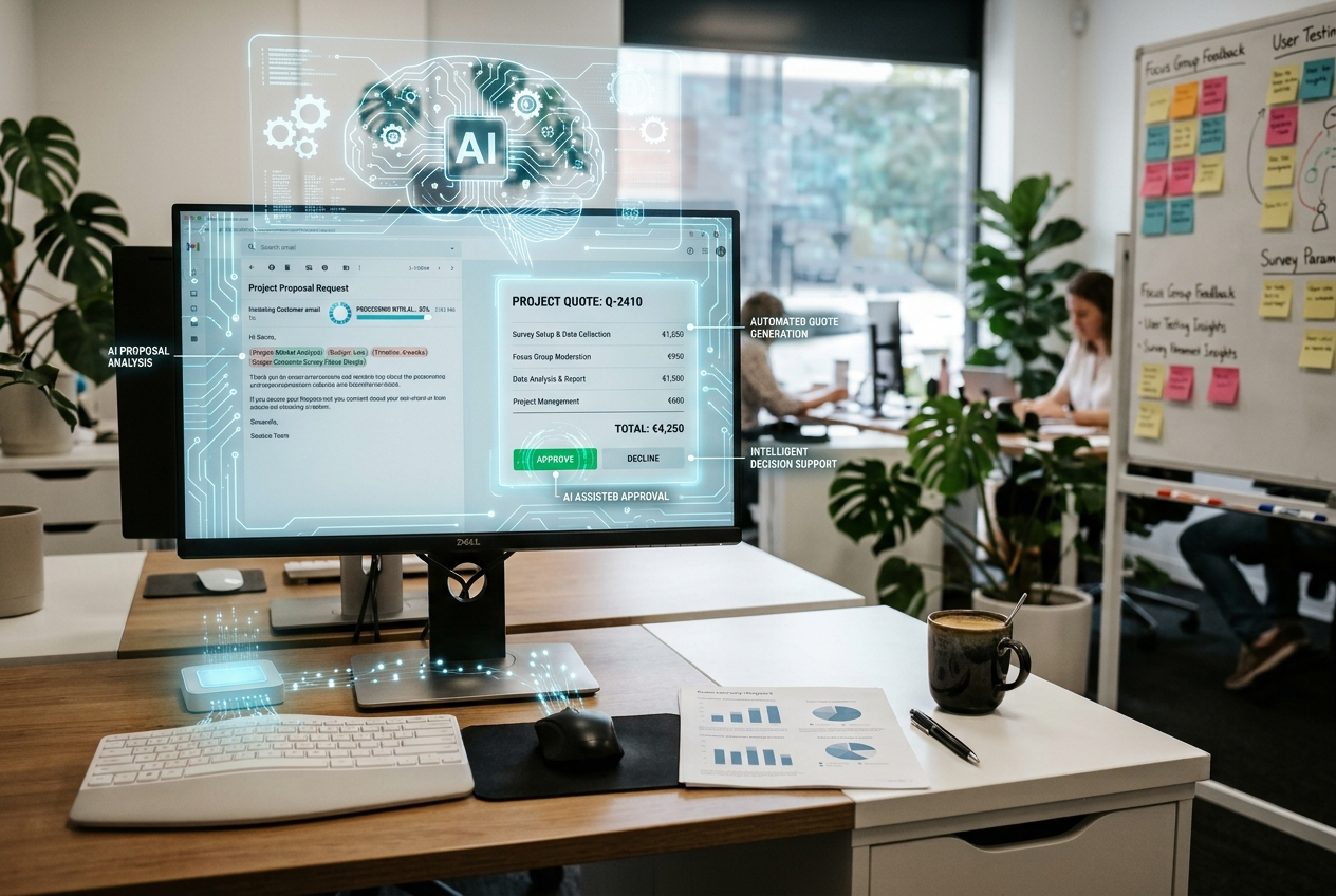OnSoft - AI agent na cenové ponuky prieskumov - MNFORCE